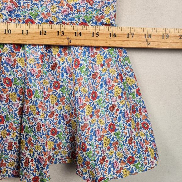 J.Crew LIBERTY Fabric Trumpet Skirt Women’s SZ 00 Multicolor Ditzy Floral EUC - Picture 11 of 16